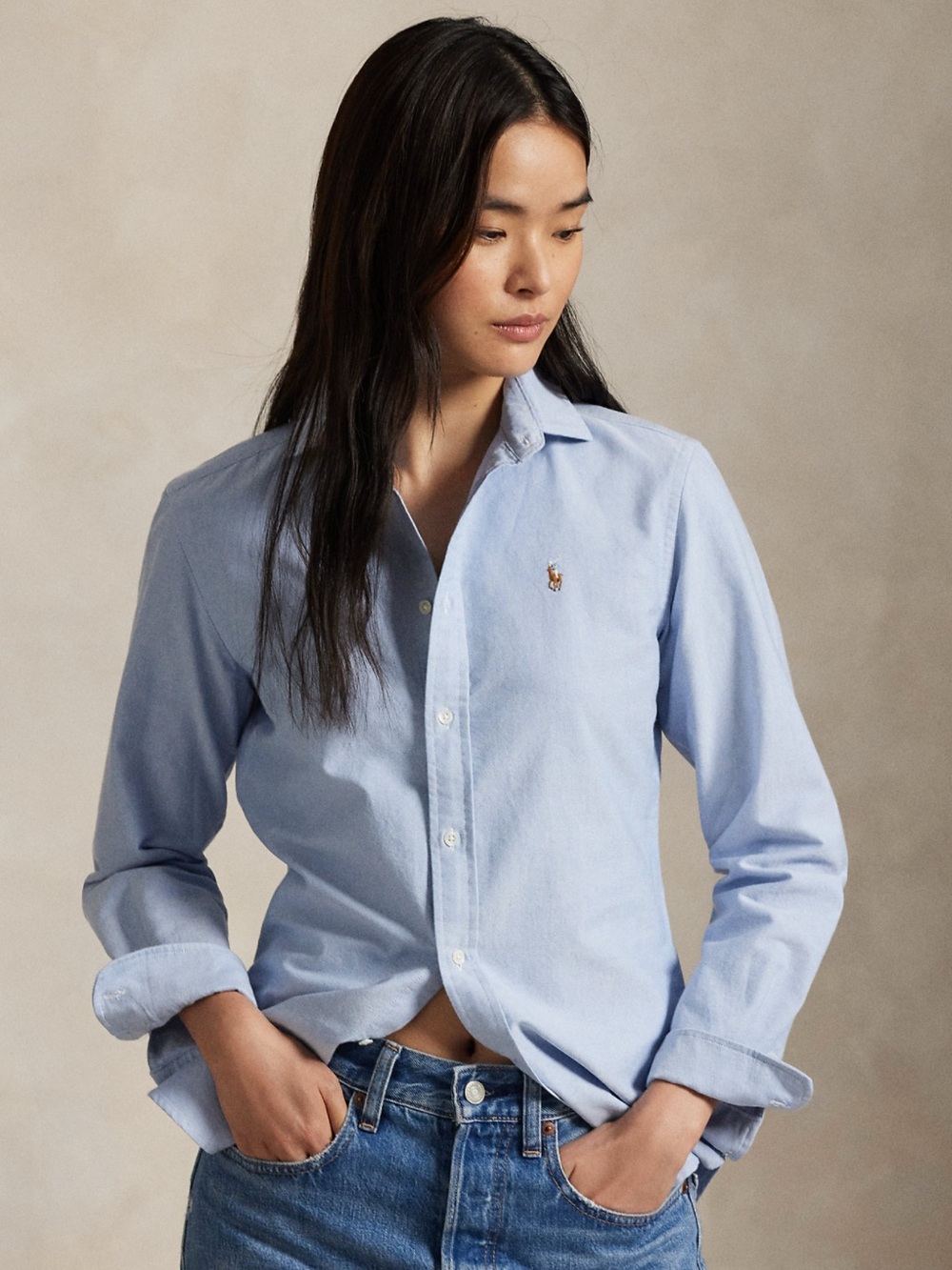 Polo Ralph Lauren Light Blue Oxford button down